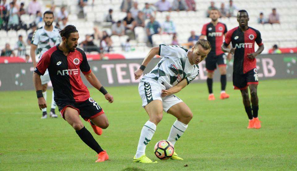 جانب من المباراة