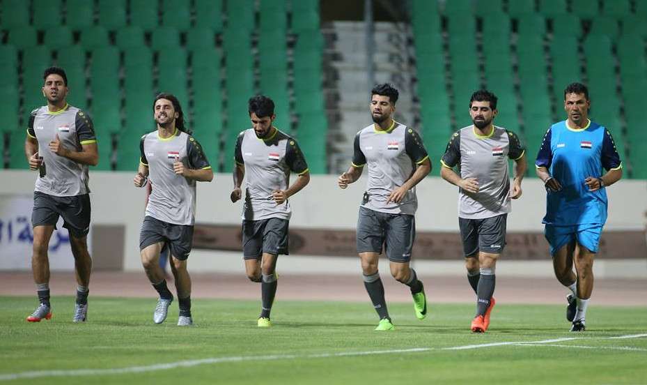 لاعبو منتخب العراق