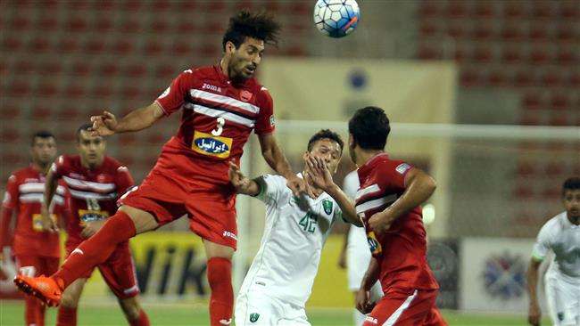 لقطة من المباراة