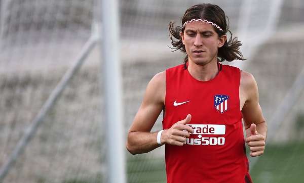 فيليبي لويس في التدريبات