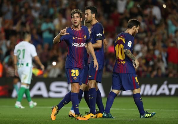 لاعبو برشلونة
