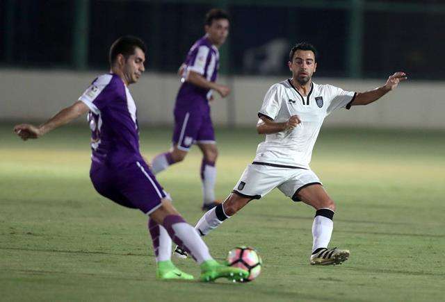 جانب من المباراة