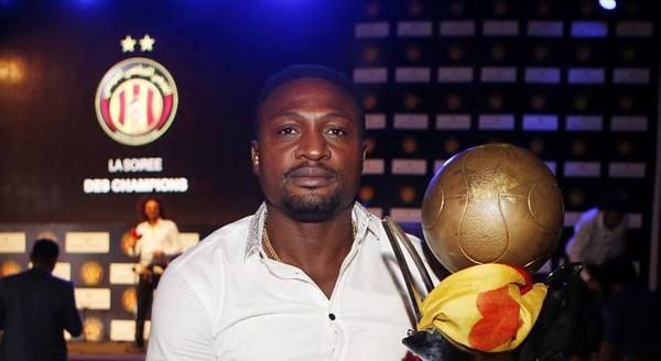 إنيرامو خلال حفل تكريم الترجي لتتويجه بالبطولة العربية