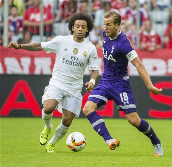 هاري كين في مواجهة مارسيلو