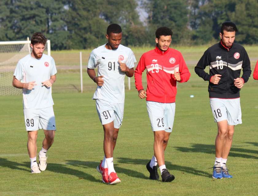 جانب من تدريبات العربي