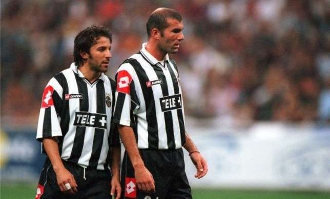 زيدان وديل بييرو