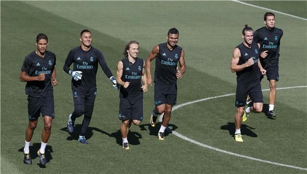 من تدريبات ريال مدريد