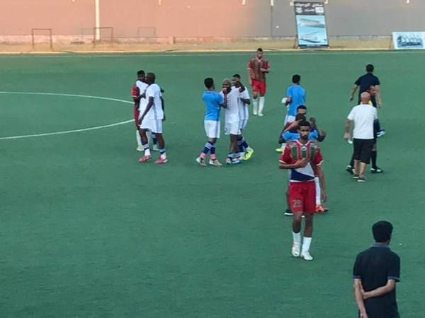 جانب من المباراة