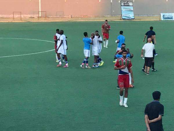 جانب من المباراة