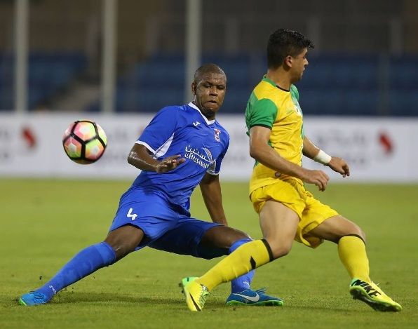 لقطة من المباراة