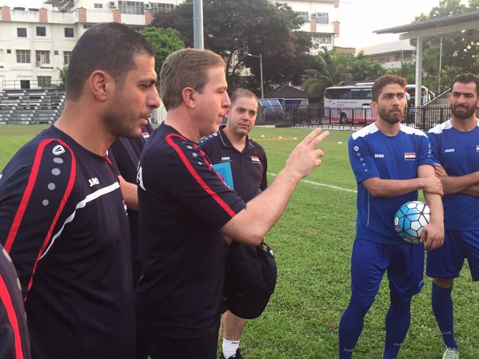 من مران منتخب سوريا