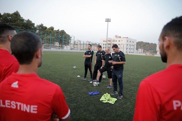 من تدريبات المنتخب