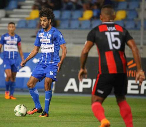 جانب من مباراة الذهاب