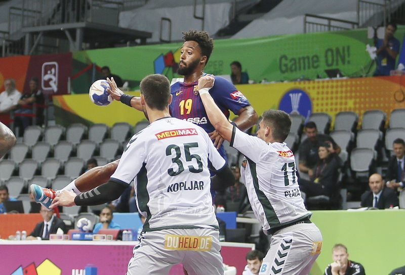 جانب من المباراة