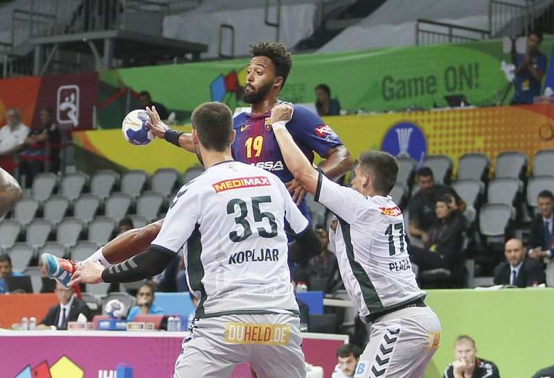 جانب من المباراة