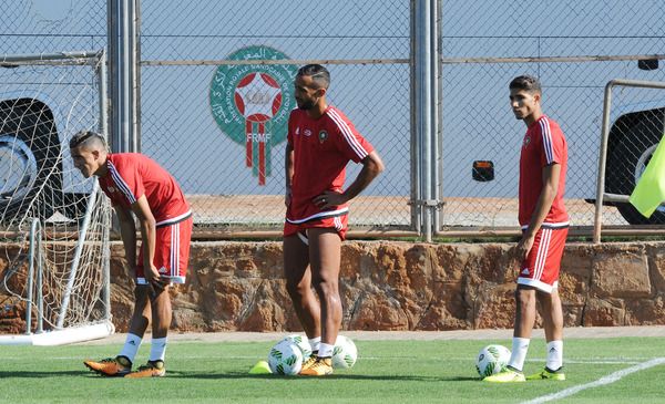 جانب من التدريبات