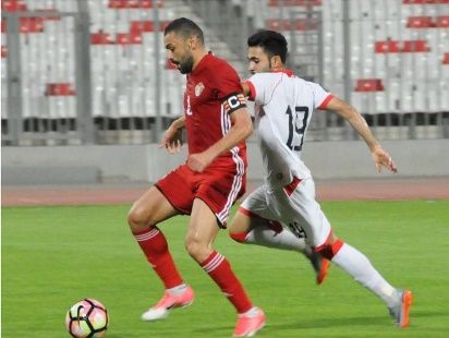 لقطة من المباراة