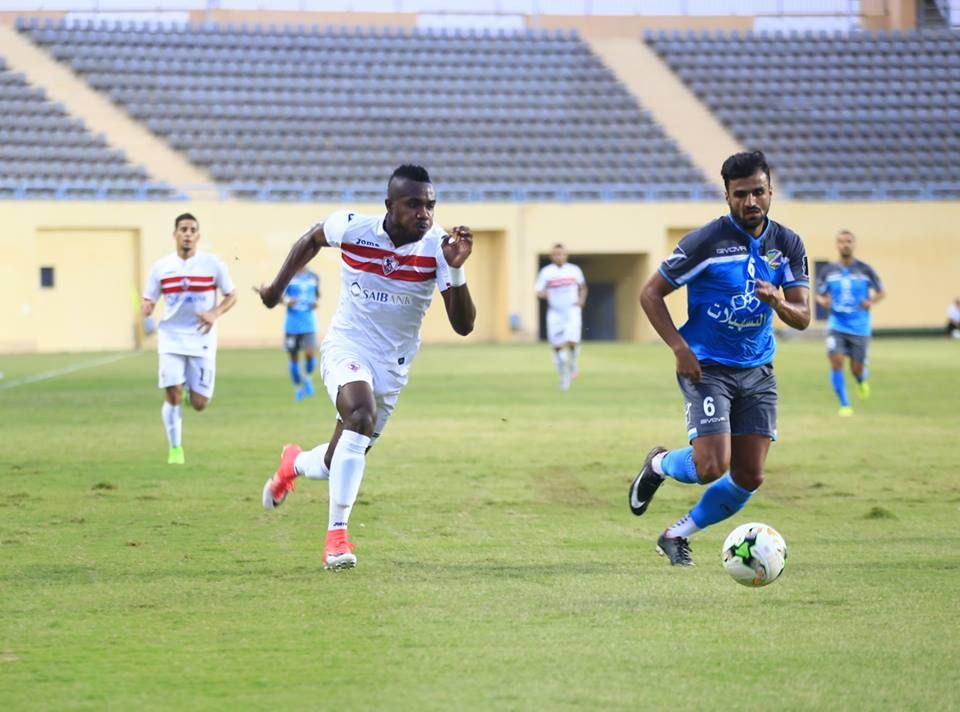 لقطة من المباراة