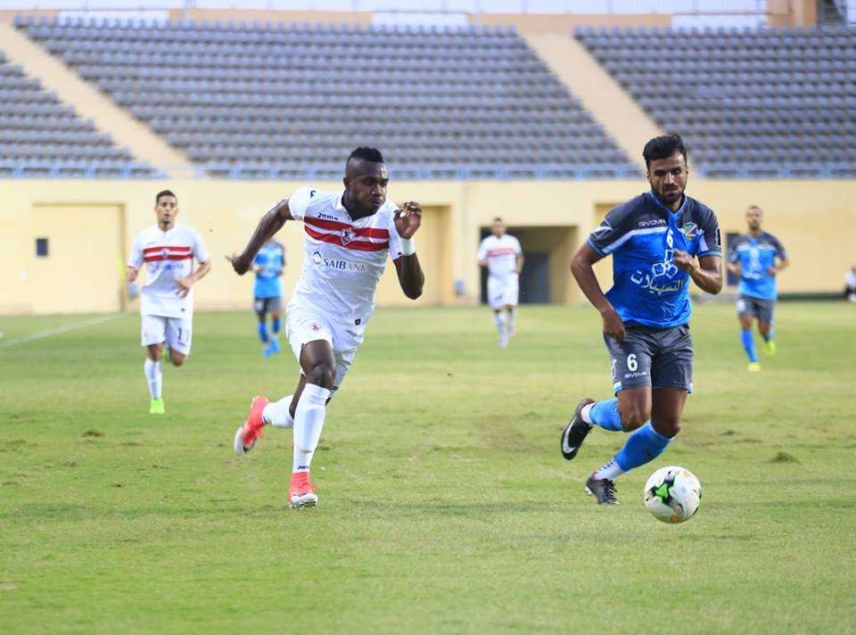 لقطة من المباراة