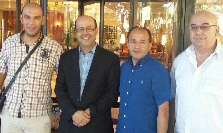 من وصول الوفد الجزائري