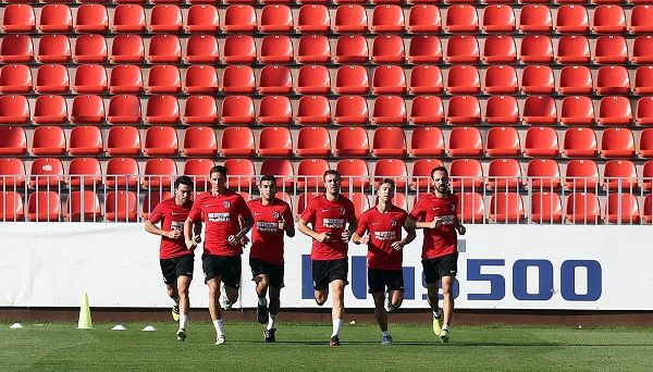 جانب من التدريبات 