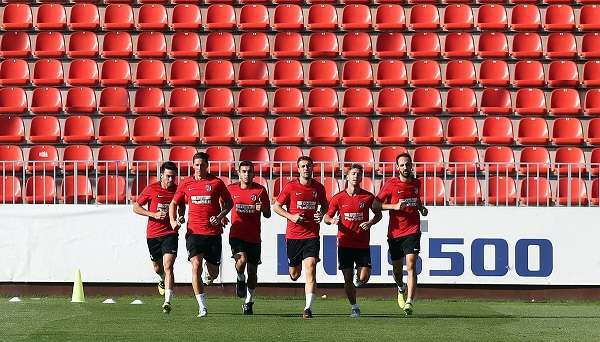 جانب من التدريبات