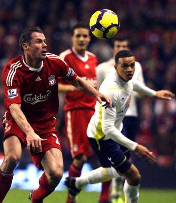 من مباراة ليفربول وتوتنهام