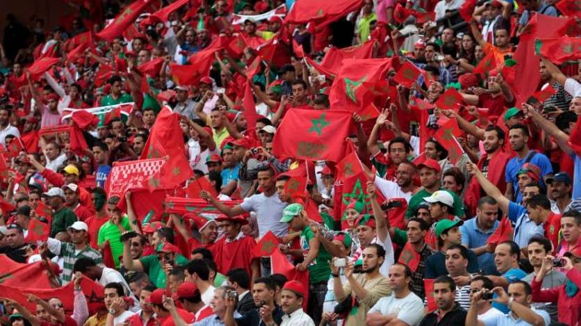 الجماهير المغربية