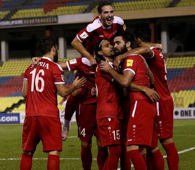 لاعبو سوريا