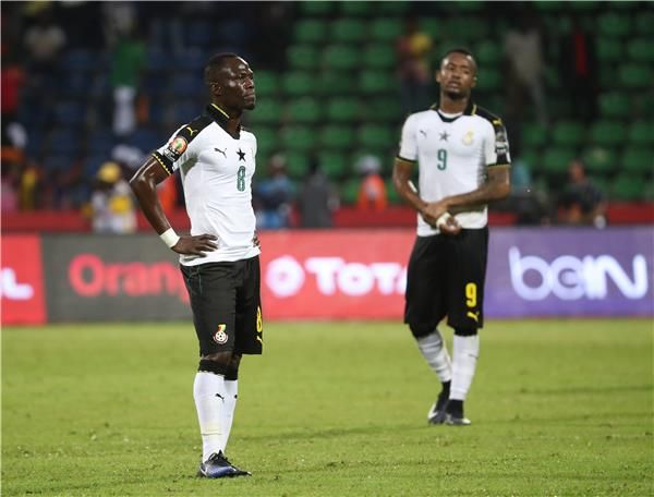 صورة أرشيفية من إحدى مباريات المنتخب الغاني