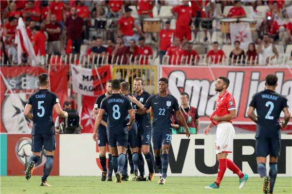 من مباراة إنجلترا ومالطا