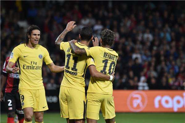 لاعبو باريس سان جيرمان