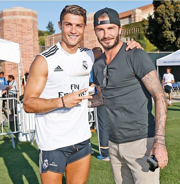 رونالدو وبيكهام