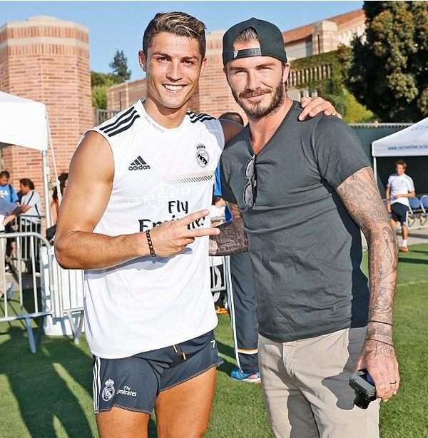 رونالدو وبيكهام