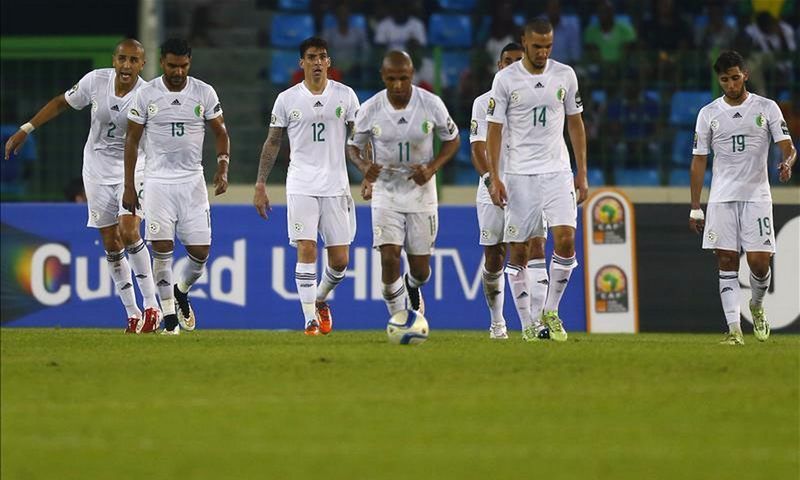 لاعبو المنتخب الجزائري