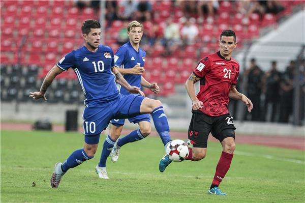 جانب من المباراة