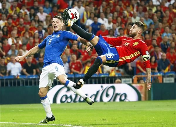 جانب من المباراة