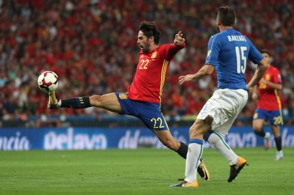 إيسكو تألق خلال المباراة