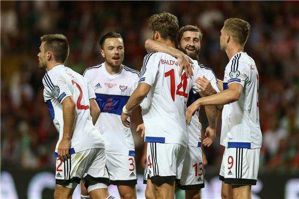 لقطة من المباراة