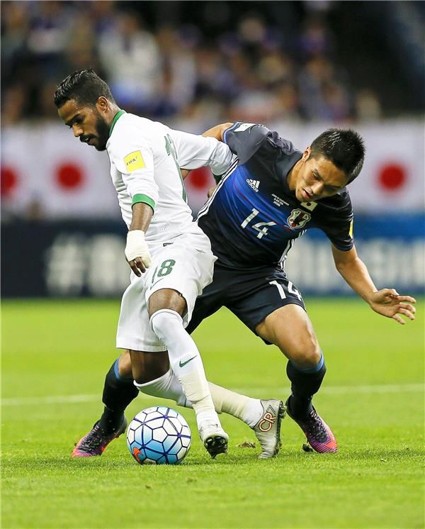 من لقاء الذهاب  بين السعودية واليابان