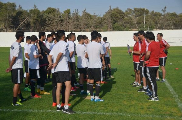 من تدريبات منتخب الأردن