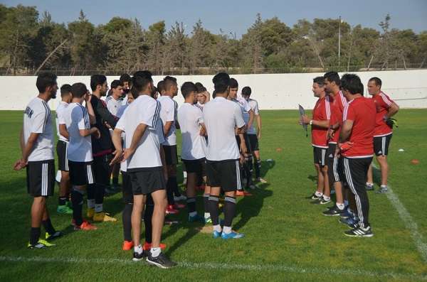 من تدريبات منتخب الأردن