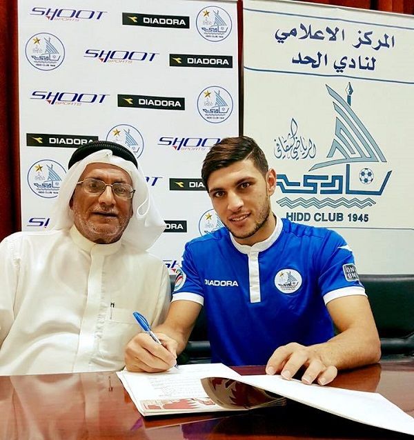 من توقيع أبو زريق لعقده مع الحد