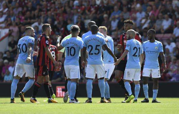 لاعبو مانشستر سيتي