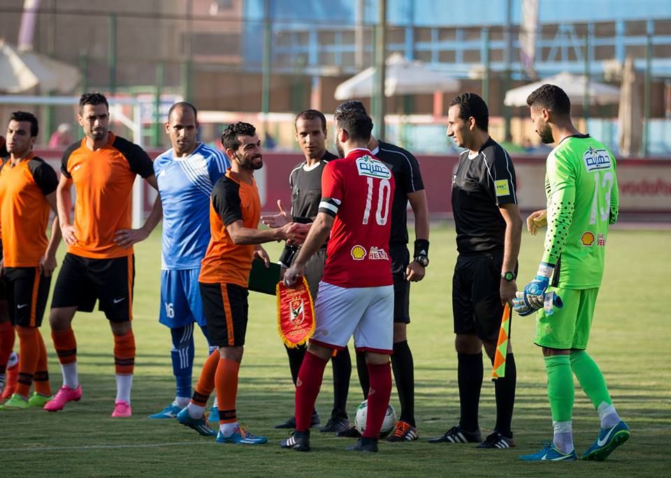 لقطة من المباراة