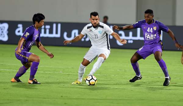 لقطة من المباراة