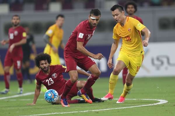 لقطة من المباراة