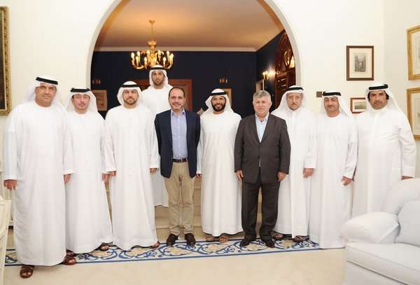 استقبال الأمير علي لبن غليطة ومسعود