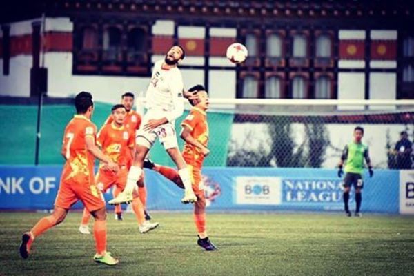 لقطة من المباراة