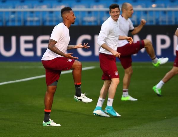 بواتينج في تدريبات بايرن ميونيخ